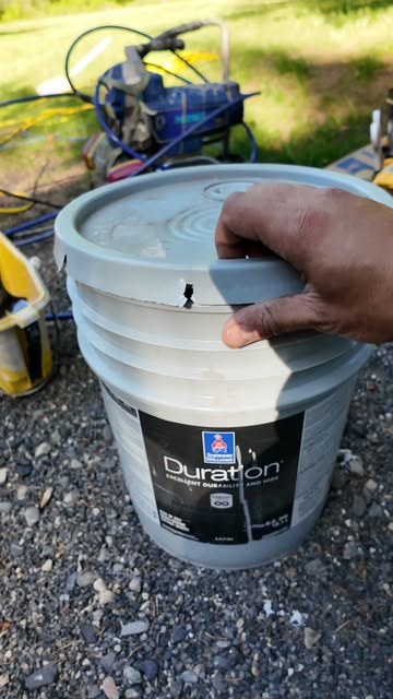 Exterior spray painting project by Xtreme Painting
